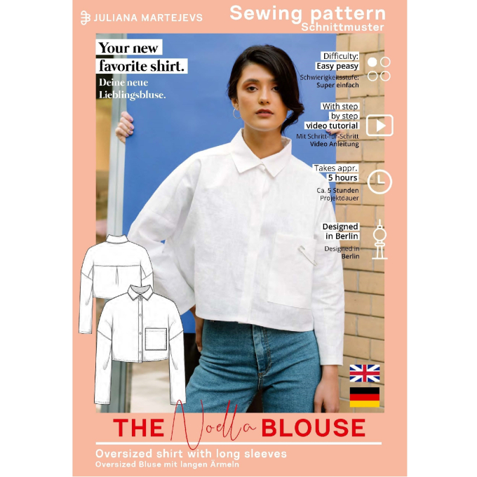 E-book JULIANA MARTEJEVS Bluse Basic Hemd, Duits