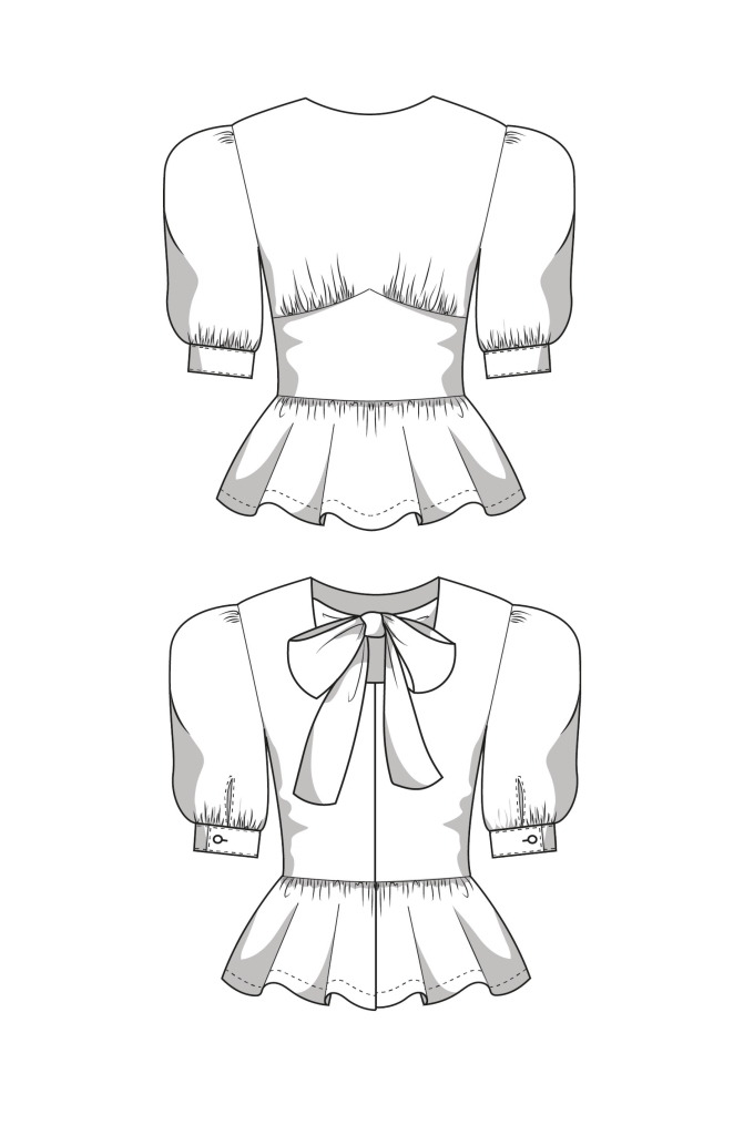 E-book JULIANA MARTEJEVS Blouse Belle, Duits