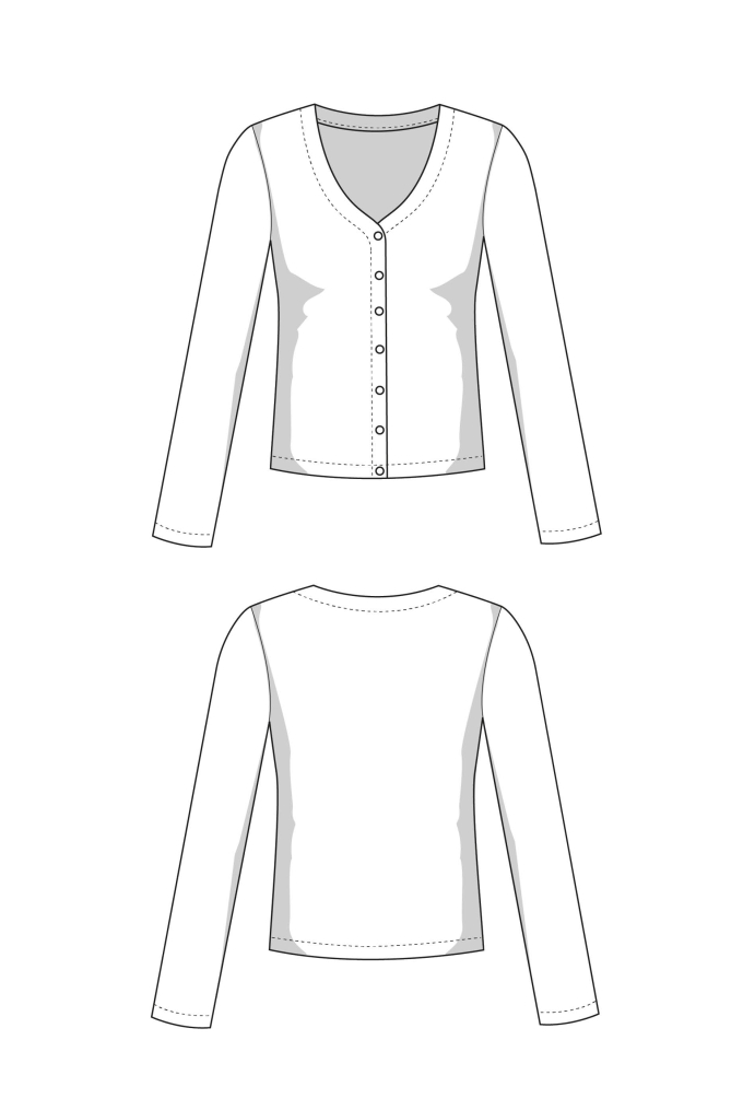E-Book JULIANA MARTEJEVS Cardigan Langarm