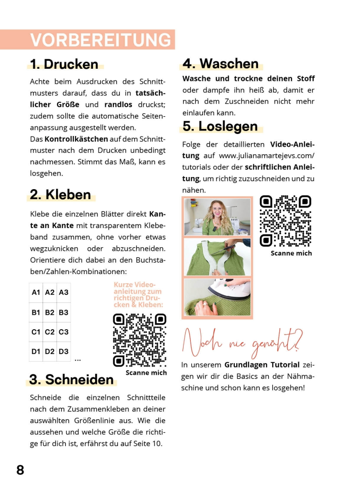 E-Book JULIANA MARTEJEVS Cardigan mit kurzen Puffärmeln