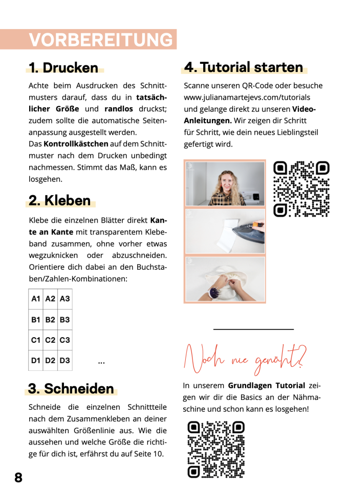 E-Book JULIANA MARTEJEVS Fischerhut Bucket Hat, english