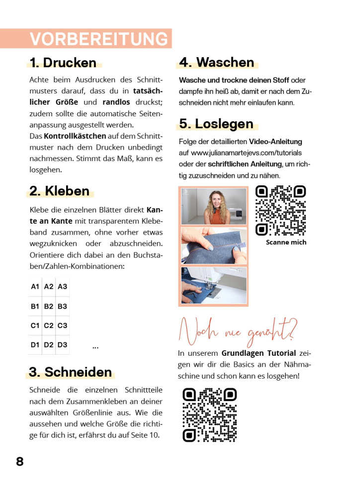 E-Book JULIANA MARTEJEVS Jeans Skirt, english