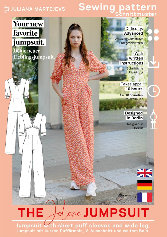 E-book JULIANA MARTEJEVS Jumpsuit Jolene, Duits