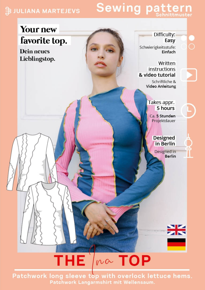 E-book JULIANA MARTEJEVS Long Sleeve Shirt Ladies, Duits/Engels