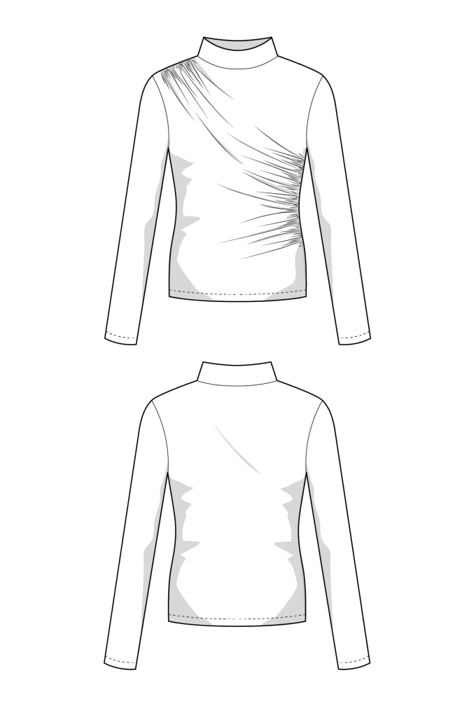 E-book JULIANA MARTEJEVS Long Sleeve Shirt Ladies, Duits/Engels