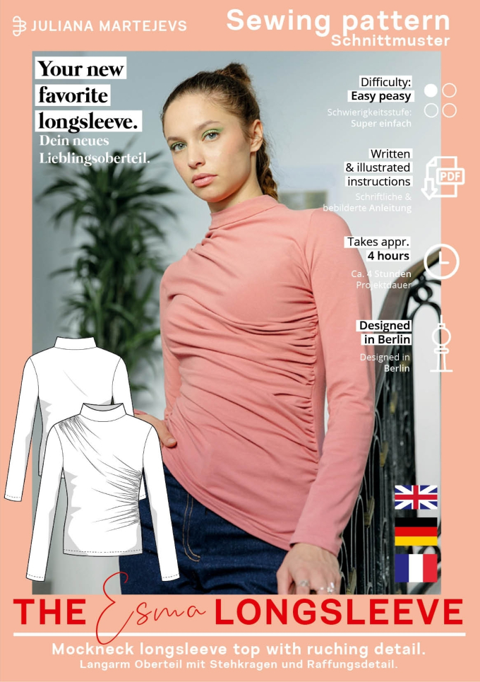 E-book JULIANA MARTEJEVS Long Sleeve Shirt Ladies, Duits/Engels