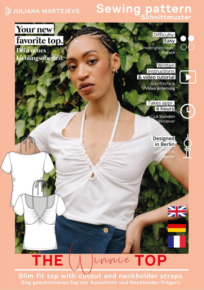 E-book JULIANA MARTEJEVS Neckholder Top, Duits/Engels