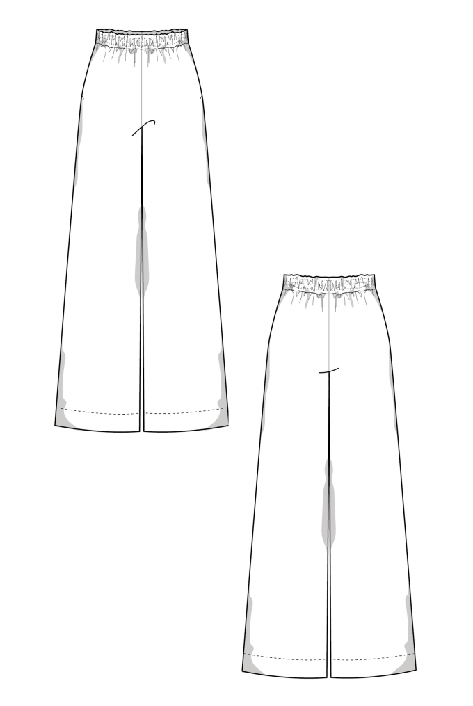 E-book JULIANA MARTEJEVS Palazzo Pants, Duits/Engels