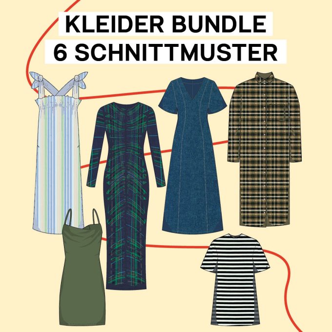 E-Book JULIANA MARTEJEVS Schnittmuster 6 Kleider Bundle