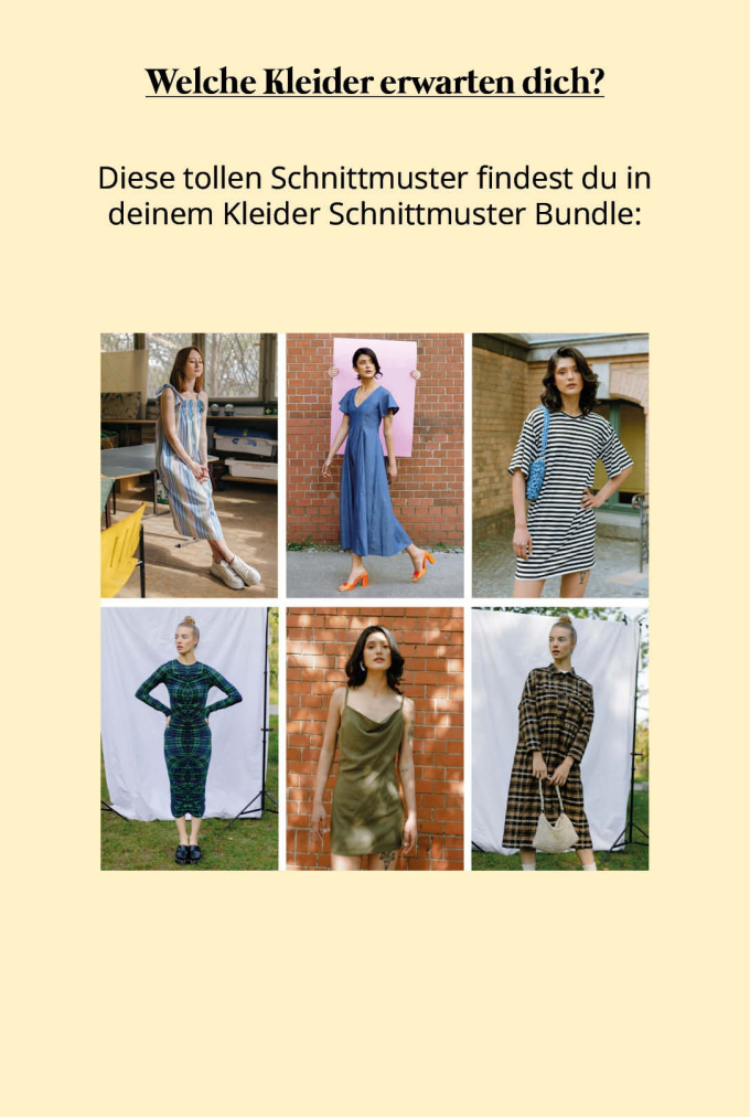 E-Book JULIANA MARTEJEVS Schnittmuster 6 Kleider Bundle
