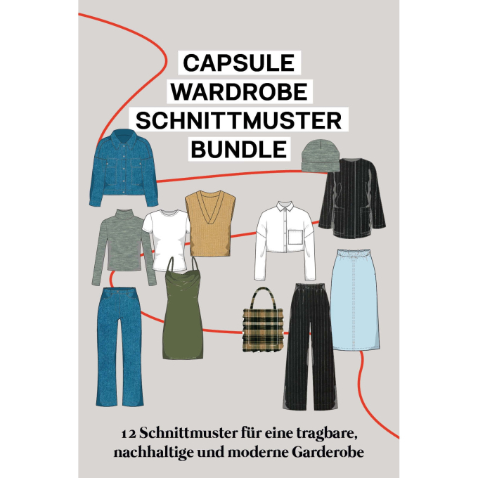 E-Book JULIANA MARTEJEVS Schnittmuster Bundle Capsule Wardrobe 12 Schnittmuster
