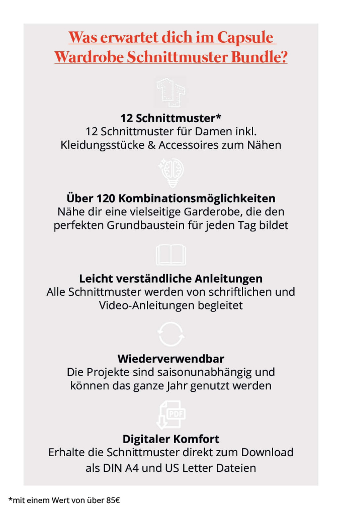 E-Book JULIANA MARTEJEVS Schnittmuster Bundle Capsule Wardrobe 12 Schnittmuster