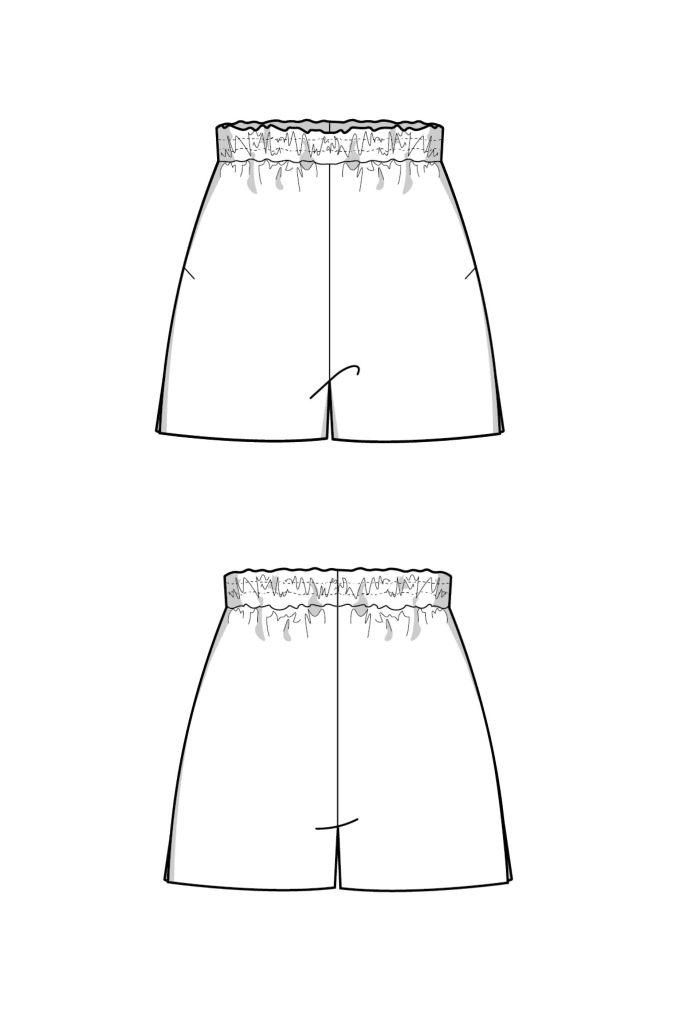 E-book JULIANA MARTEJEVS Shorts Dames, Duits