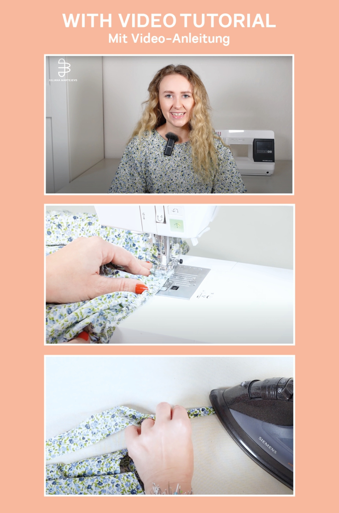 E-Book JULIANA MARTEJEVS Sommerkleid mit Rüschen Midikleid