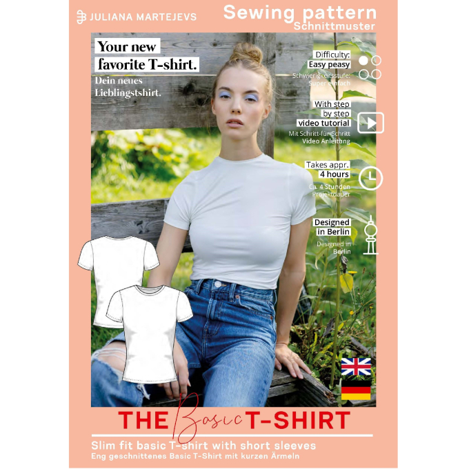 E-book JULIANA MARTEJEVS T-Shirt Basic Oberteil, Duits