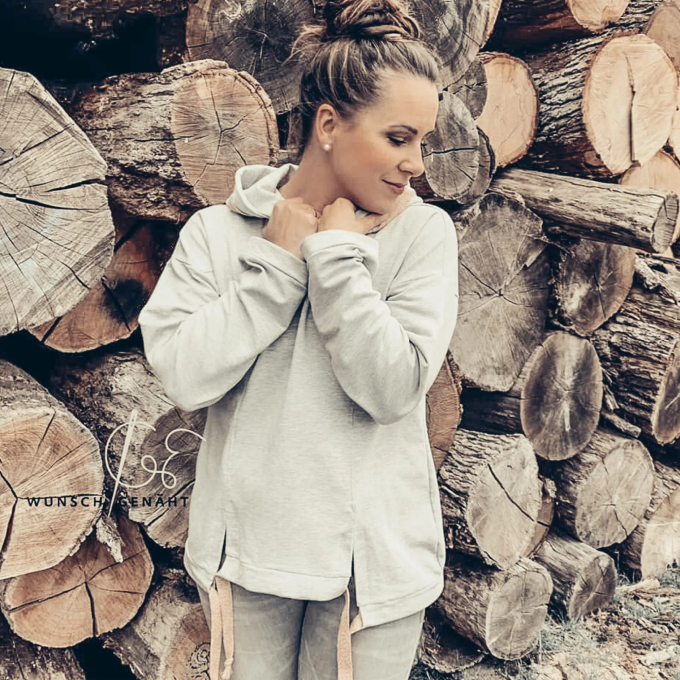 E-Book JusAsuj Damen Oversized Kleid und Pullover Pomodoro, duits