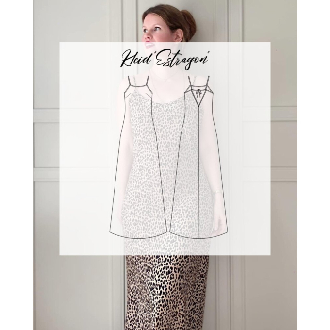 E-book JusAsuj Damenkleid Estragon, Duits