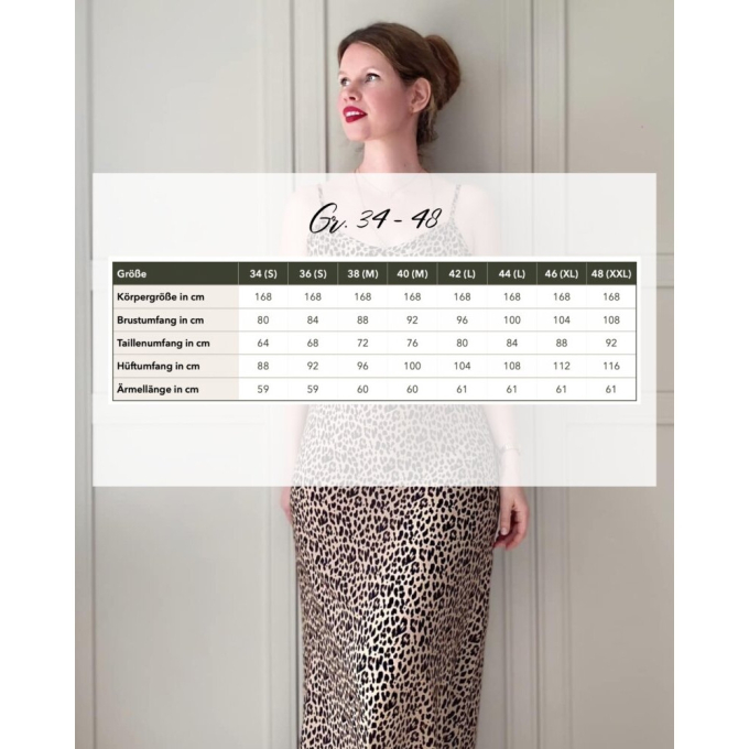 E-book JusAsuj Damenkleid Estragon, Duits