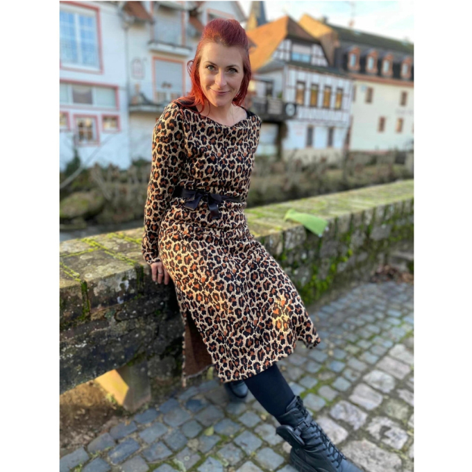 Patron robe femme pdf Puerro JusAsuj, en allemand