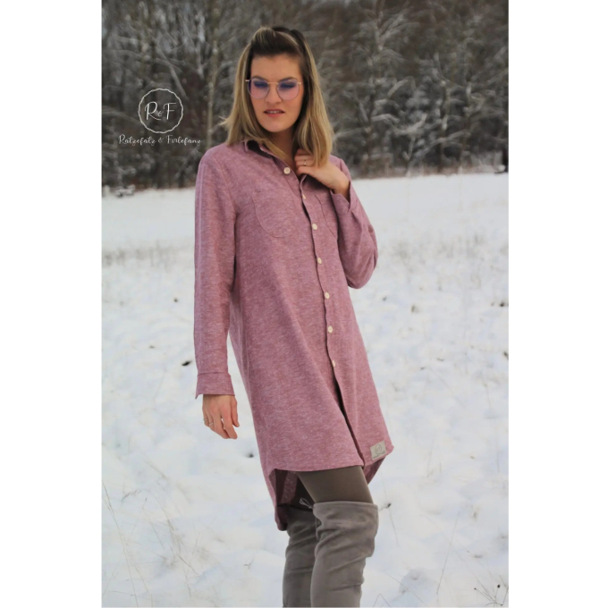 E-Book JusAsuj Oversize-Bluse Cotton, duits