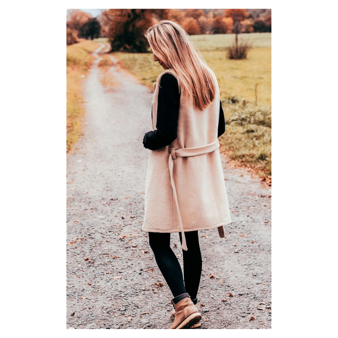 Ebook patron veste femme Persica JusAsuj, en allemand