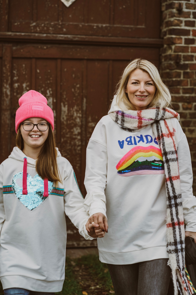 E-Book Ki-Ba-Doo Basic Oversize Hoodie Kids, en allemand