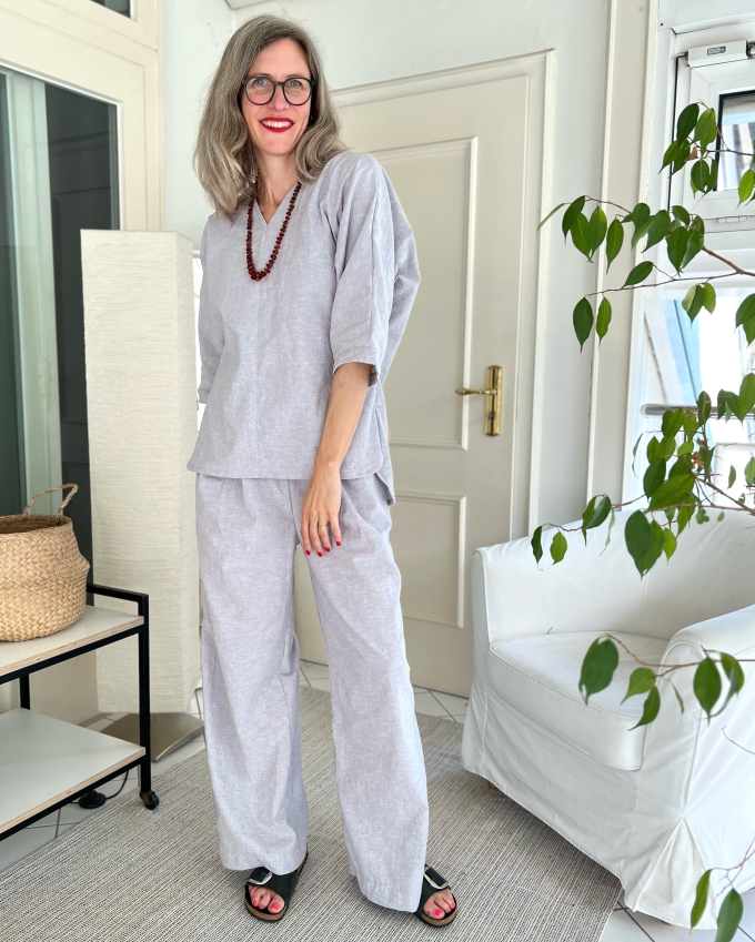 E-book Ki-Ba-Doo Dames blouse Blooma, Duits