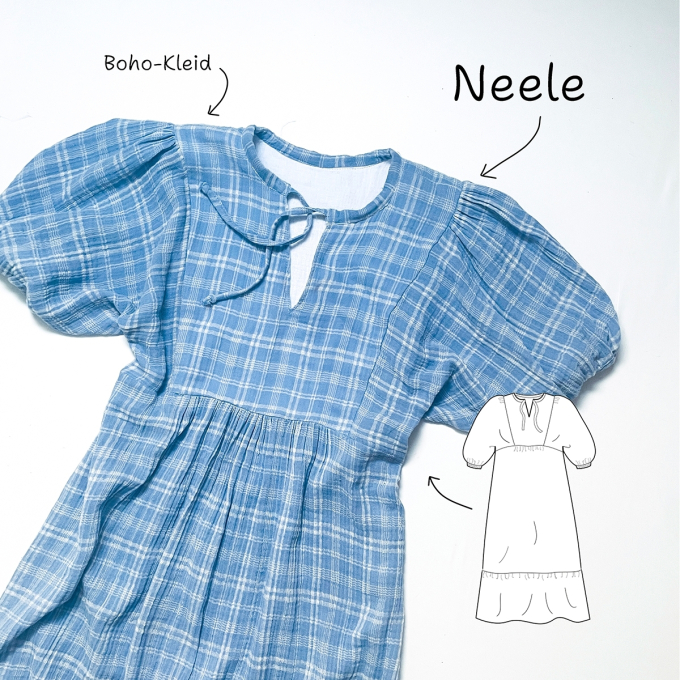E-book Ki-Ba-Doo Dames jurk/blouse Blooma, Duits