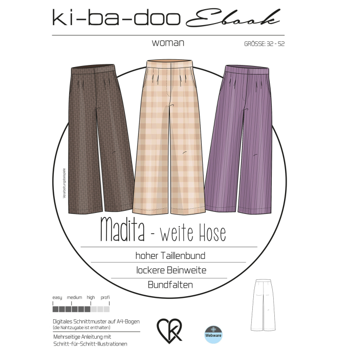 E-book Ki-Ba-Doo Broek Madita, Duits