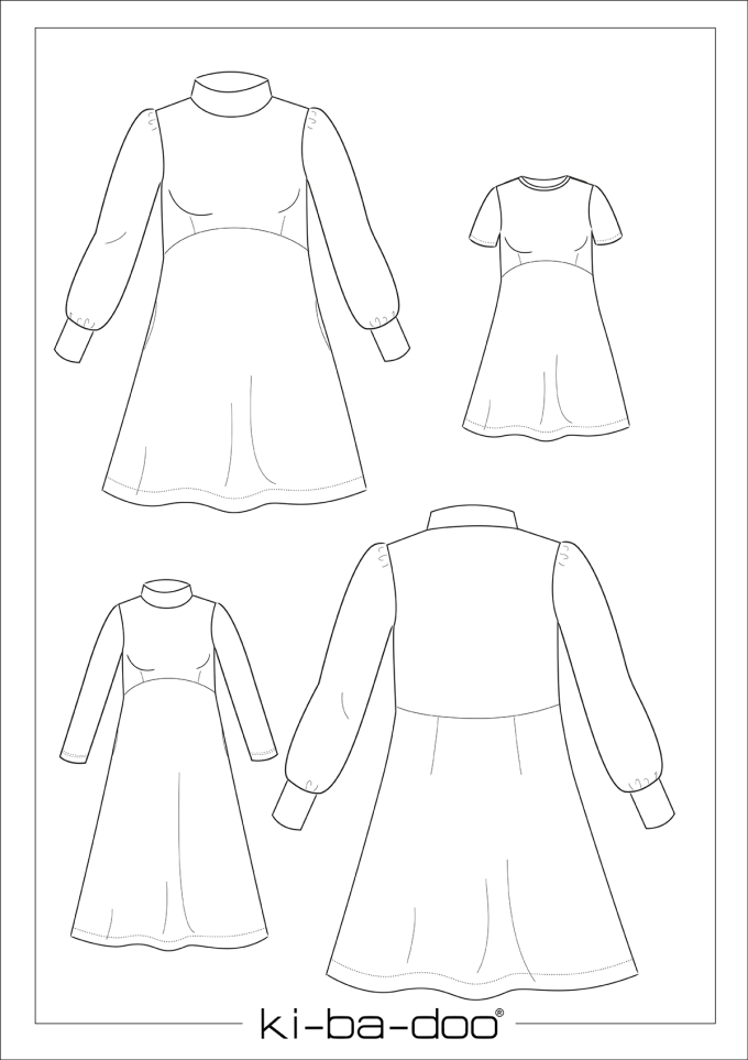 E-Book Ki-Ba-Doo Kleid Inga Damen, german