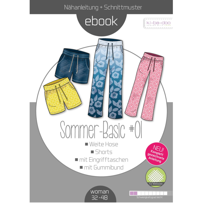 E-Book Ki-Ba-Doo Mix & Match Summer Basic Hose, duits