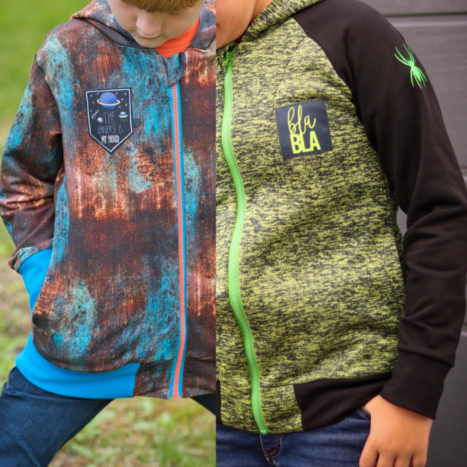 E-Book Ki-Ba-Doo Mix and Match Sweatjacke Kids, duits