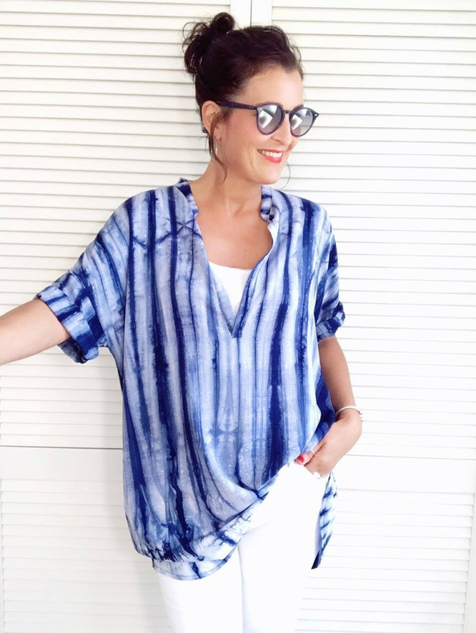 E-Book Ki-Ba-Doo Oversize Bluse MaCaya Damen
