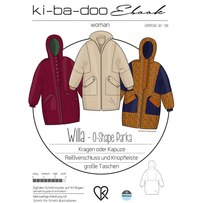 E-Book Ki-Ba-Doo Parka Willa, german