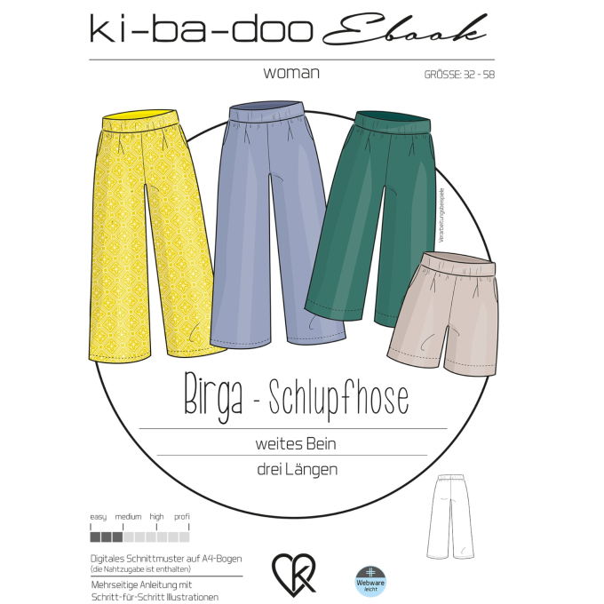 E-Book Ki-Ba-Doo Schlupfhose Birga, duits