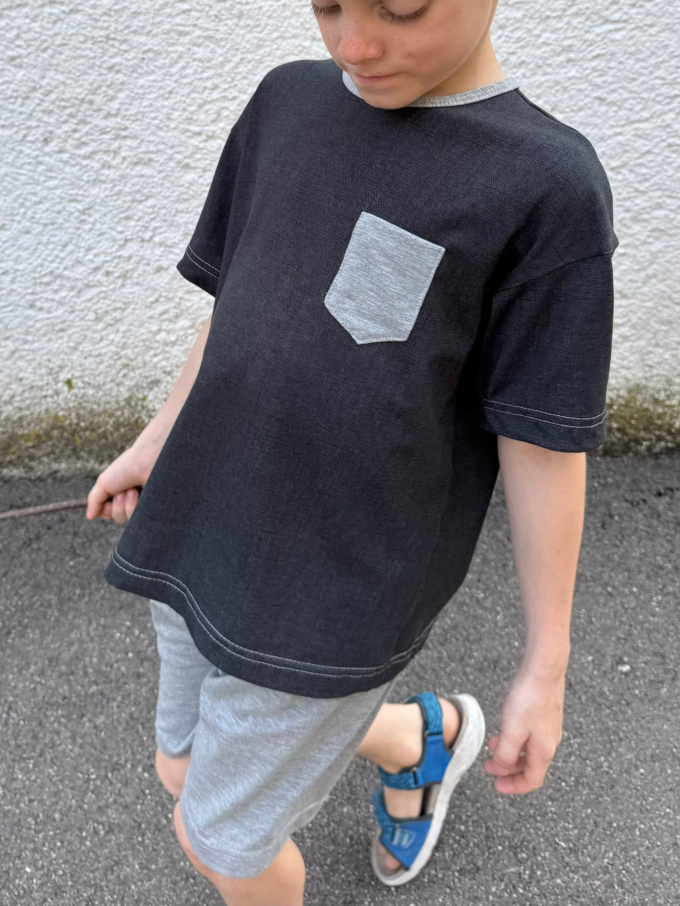 E-Book Klimperklein Oversize Shirt Kids, Duits