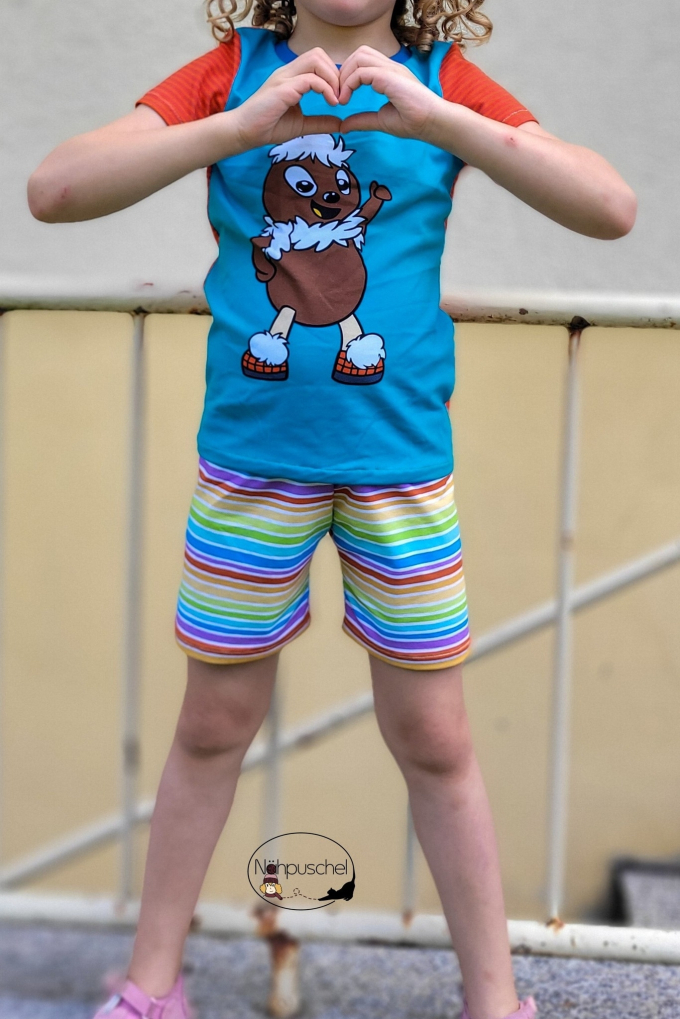 E-Book Klimperklein schmales Shirt tailliert Kids, Duits