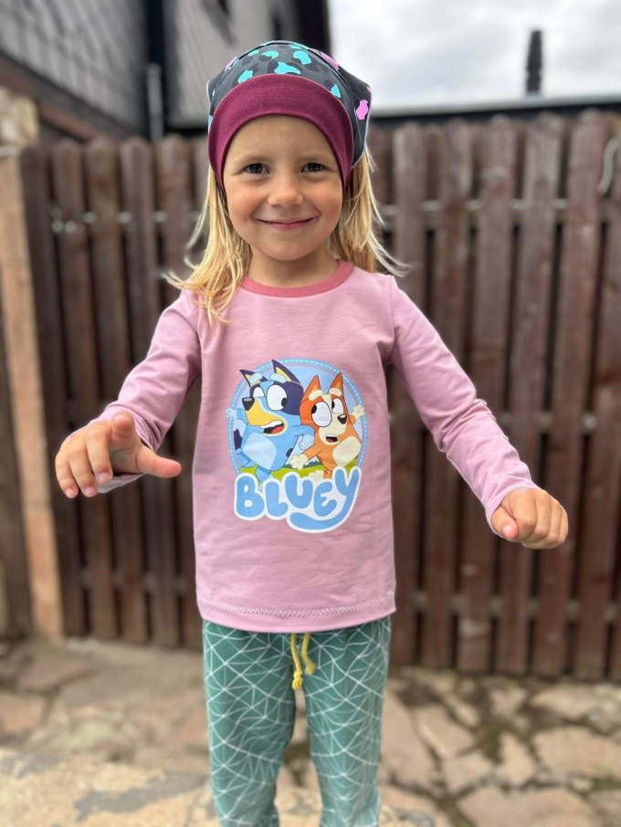 E-Book Klimperklein schmales Shirt tailliert Kids, Duits