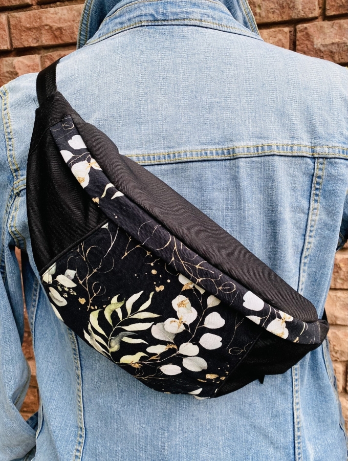 Patron sac banane pdf Fancy Hipbag Klimperklein, en allemand