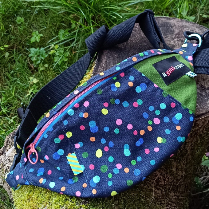 Patron sac banane pdf Fancy Hipbag Klimperklein, en allemand