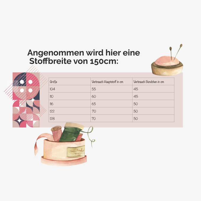E-Book Knopf und Nadel große süße Pumpi Kinderhose