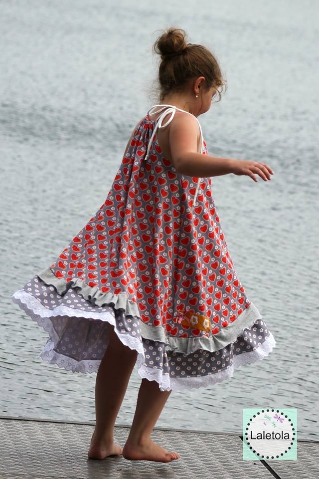 Patron robe pdf enfant Alegria Königin Mutter, en allemand
