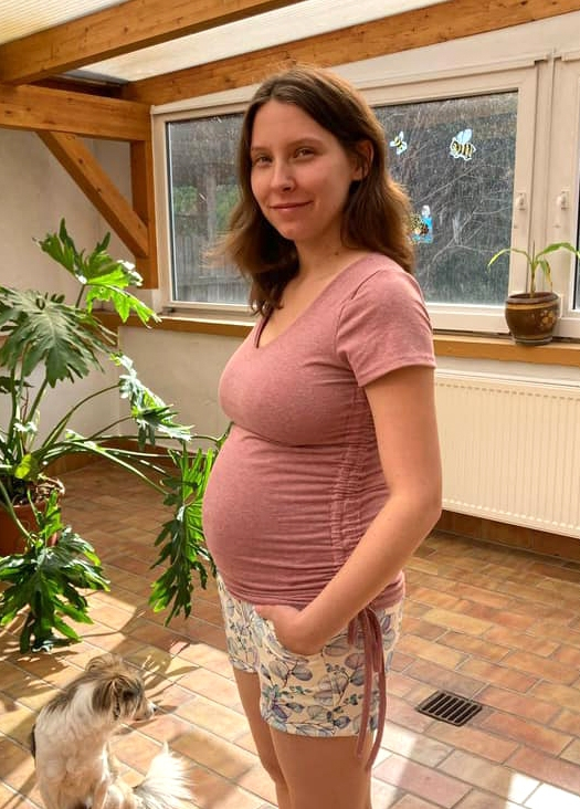 E-Book Königin Mutter Umstandsshirt Mathilde, en allemand
