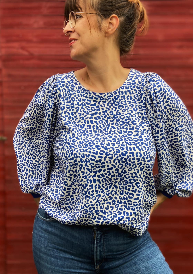 E-book Konfetti Patterns Dames blouse Regine, Duits