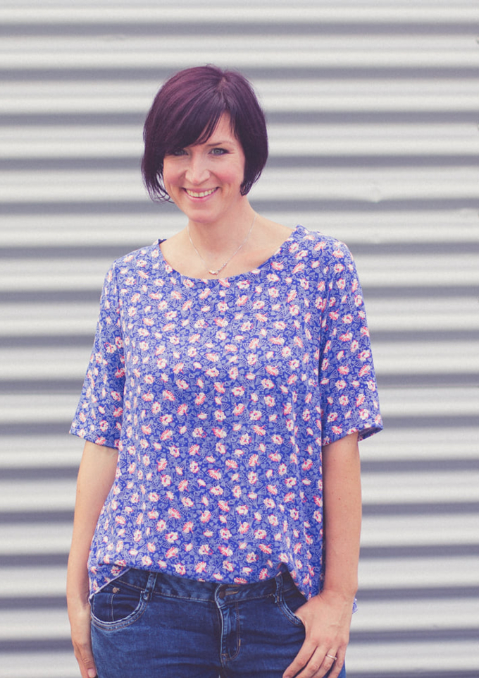 E-book Konfetti Patterns Dames blouse Trude, Duits