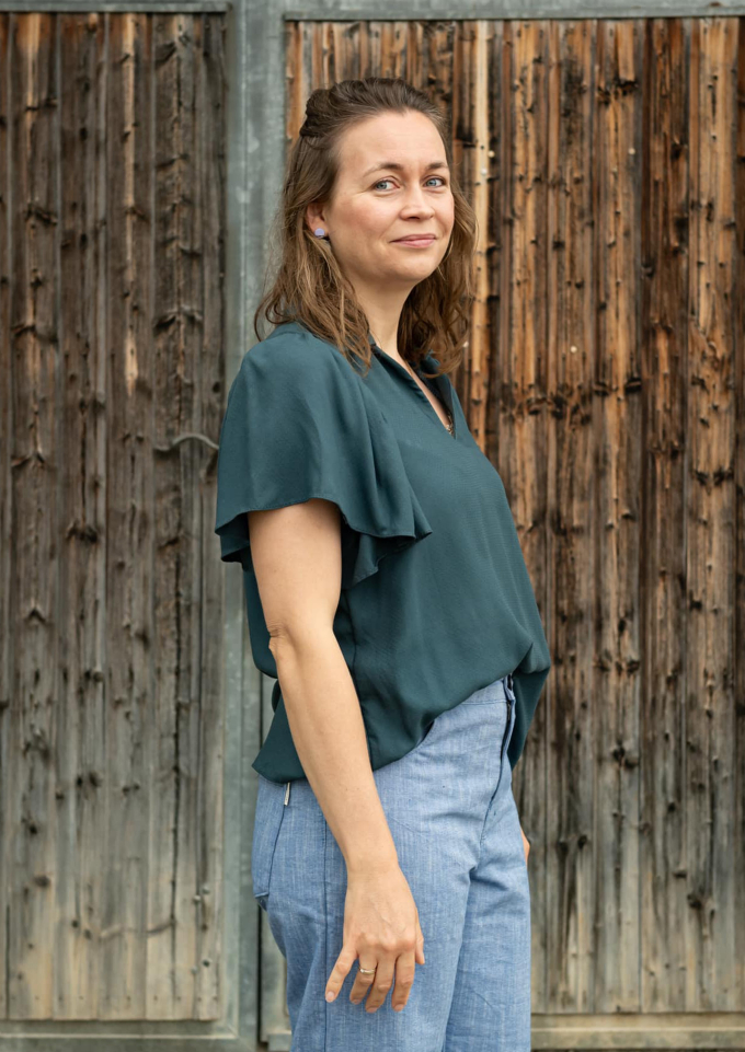 E-book Konfetti Patterns Dames Blouse/Jurk Molle, Duits