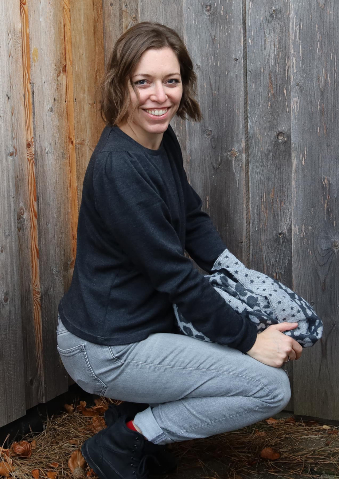 E-book Konfetti Patterns Dames pullover Erna, Duits