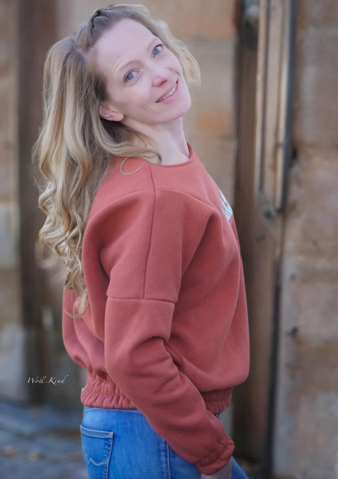 E-book Konfetti Patterns Dames pullover Ruth, Duits