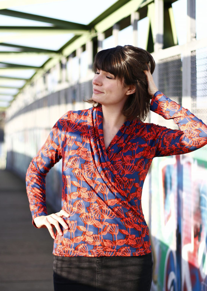 E-book Konfetti Patterns Dames shirt Hermine, Duits