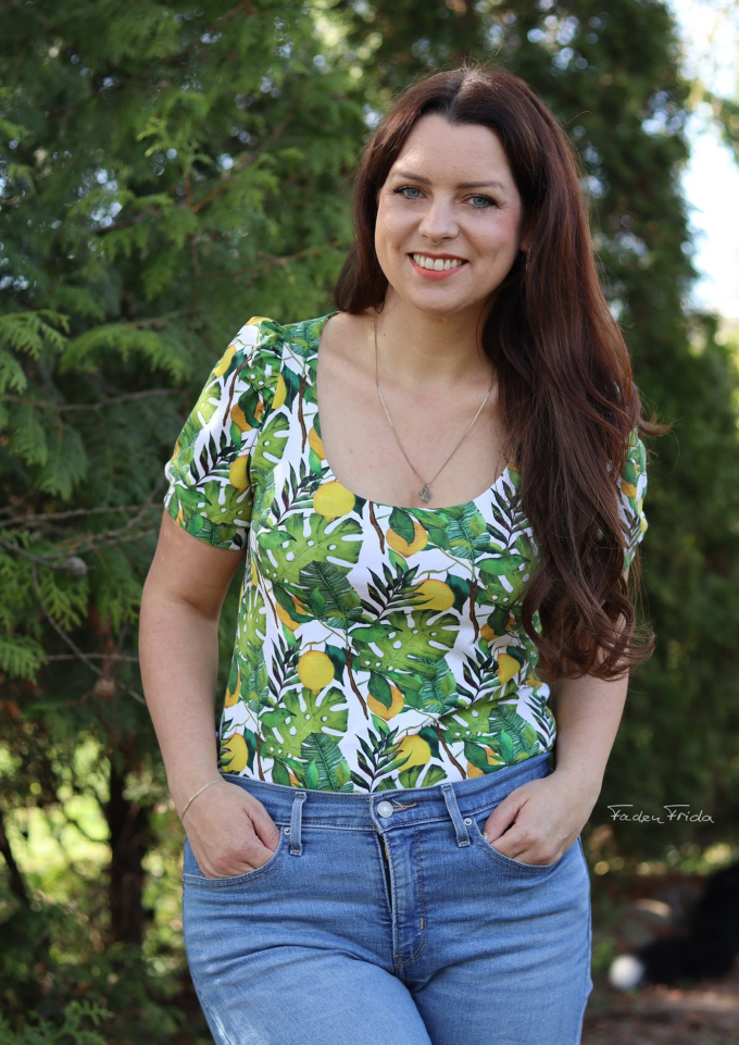 E-book Konfetti Patterns damesshirt Ida, Duits